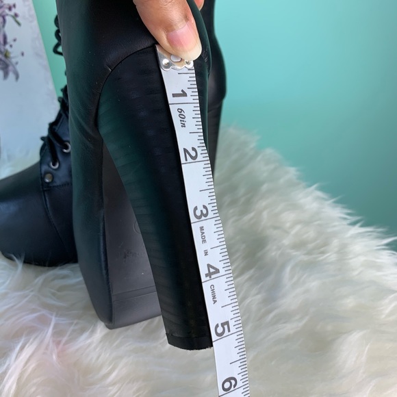 Herstyle black platform booties - Picture 7 of 8